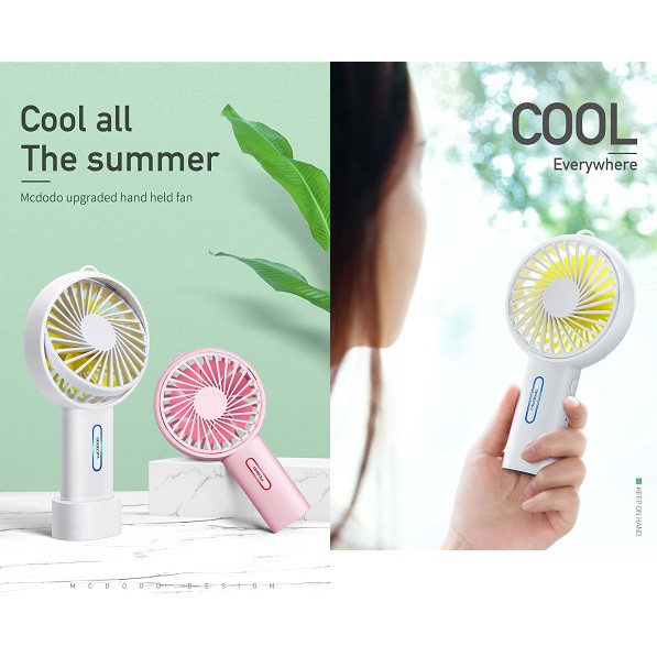 kipas Mcdodo Handheld Fan CF-637 Kipas Angin Portable