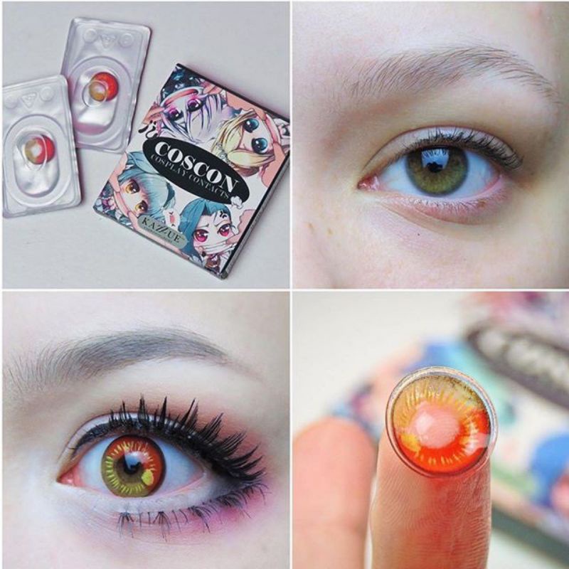 SOFTLENS COSPLAY ANIME SERRIES HALLOWEEN CRAZY LENS IMPORT