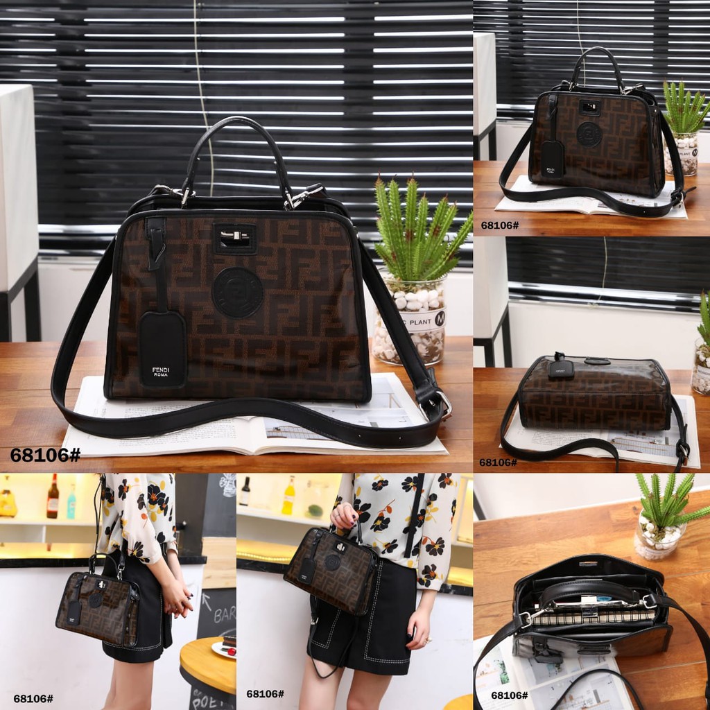 TAS WANITA-TAS IMPORT- FENDI Peekaboo Defender 68106