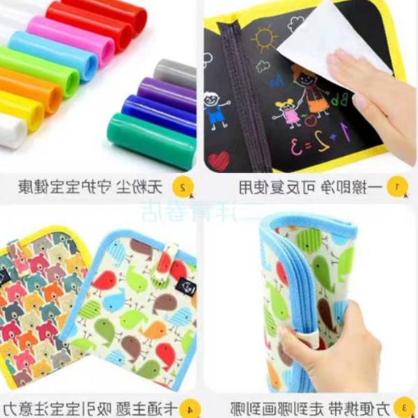 

NJC BIANCA - (TANPA BOX) Doodle Book 1KG 3PC / Papan Tulis Reuseable / Papan Tulis Edukasi 749ZEWD
