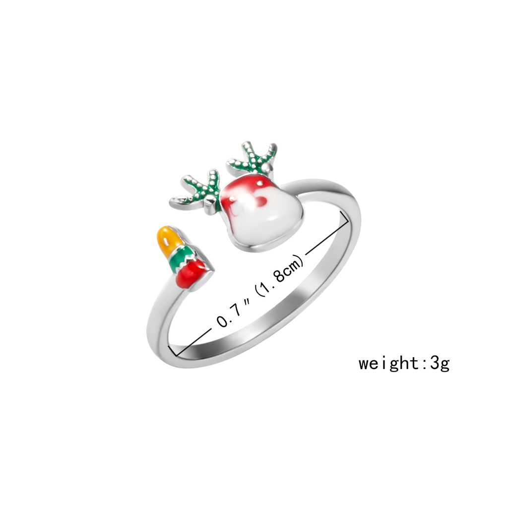 Cincin 925 sterling silver Model Kepala Rusa Aksen Mutiara Imitasi Untuk Pria Dan Wanita