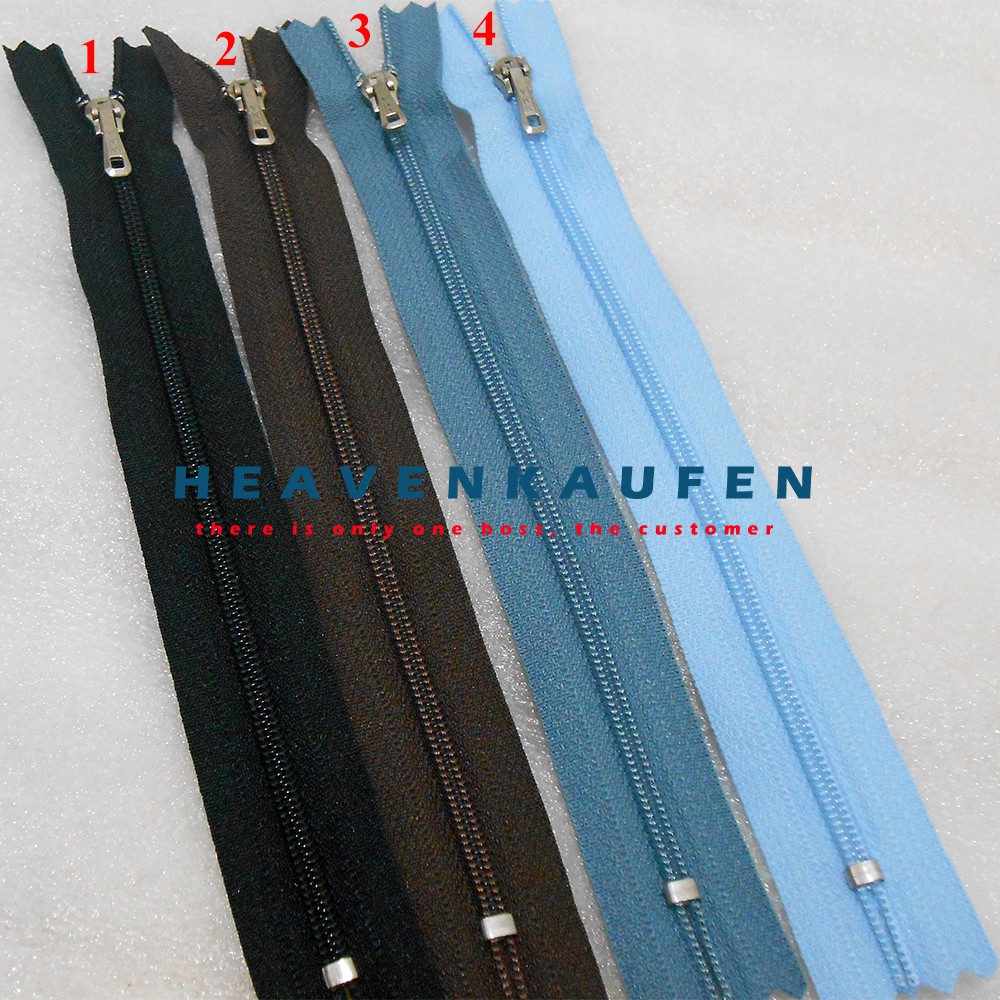 Resleting/Zipper 17,5 cm (7 inch) YKK Murah Warna Warni