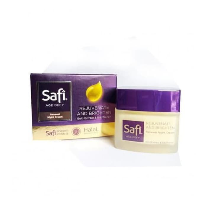 Safi Age Defy Rejuvenate And Brighten Night Cream 25gr