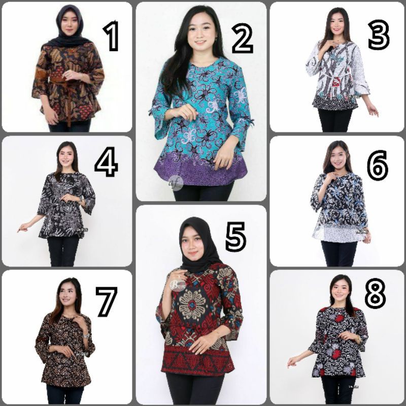 ATASAN BATIK WANITA/ BAJU BATIK WANITA