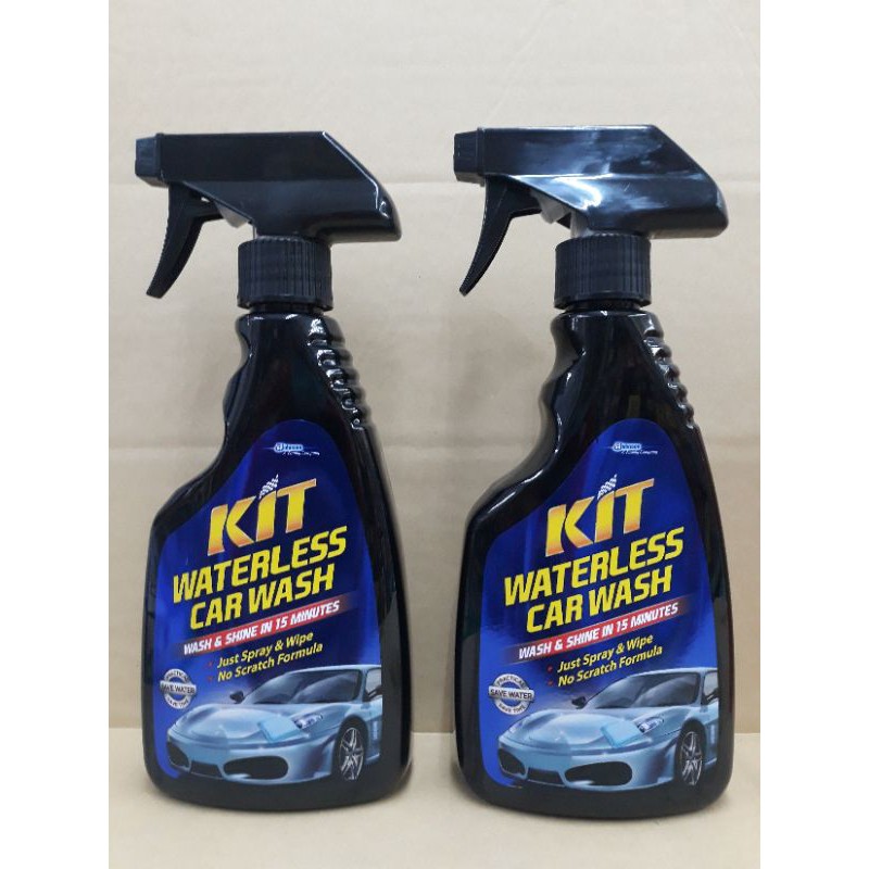 KIT WATERLESS CAR WASH 500ml