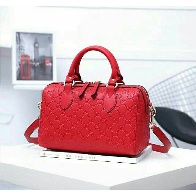 Tas Gucci Boston Signature