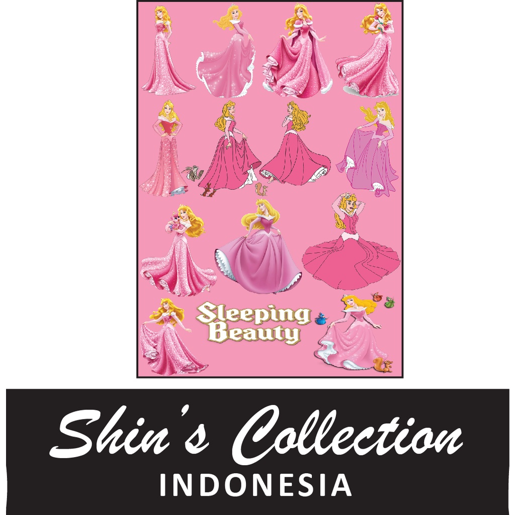 

Sticker stiker murah anti air Princess Aurora 1 pc