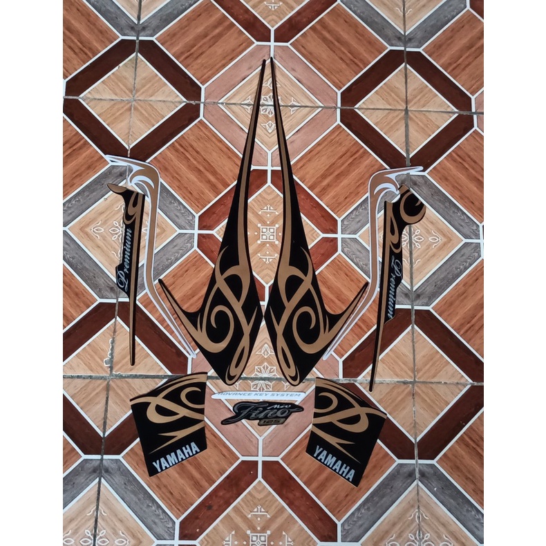 stiker striping motor yamaha fino premium 2016
