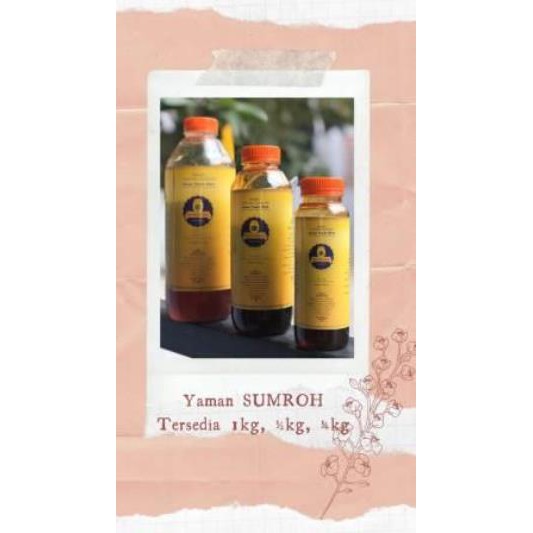 

Madu yaman Murni Asli ( Sumroh Grade 1)