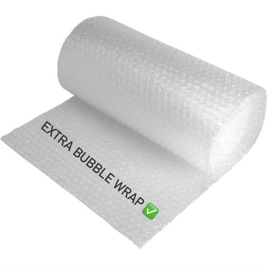 

Extra Bubble Wrap untuk Menambah Keamanan