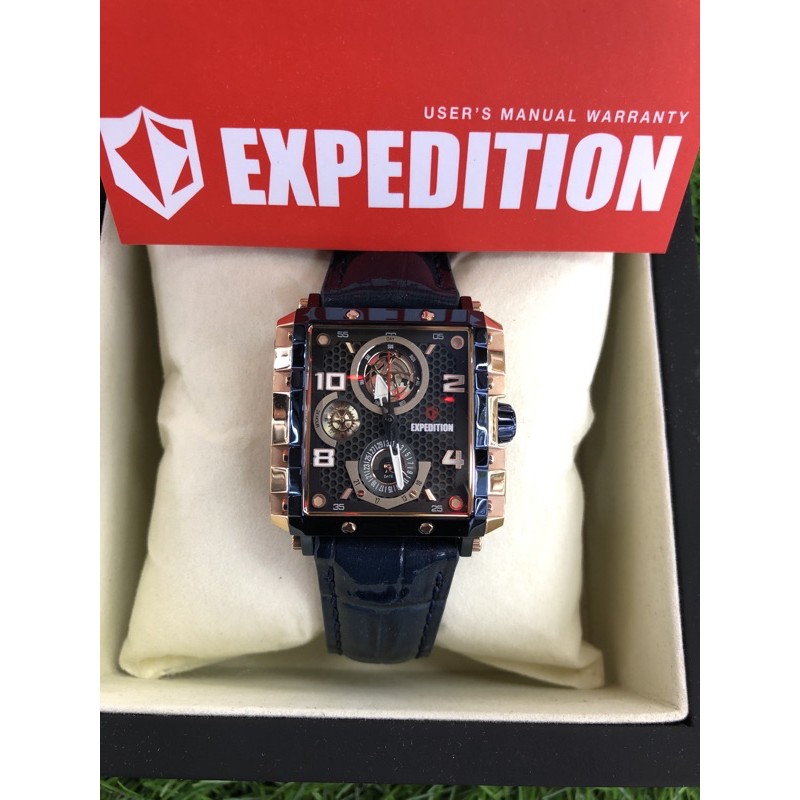 expedition 6757b kulit biru wanita