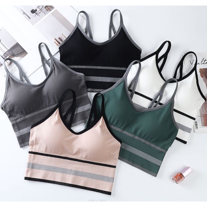 BV.ID BR586 SPORT BRA BH OLAHRAGA PAKAIAN DALAM WANITA BRA BH SPORT YOGA GYM LARI WANITA  COD