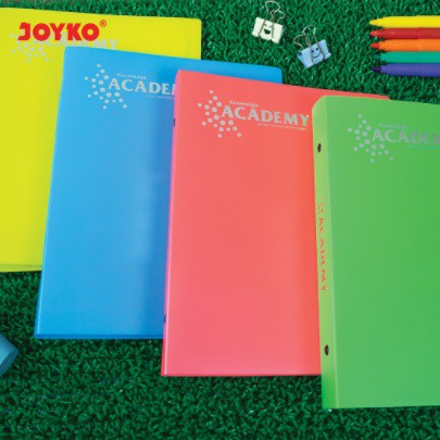 Binder Joyko Academy Polos A5 20 Ring MHAC M479 Note Loose Leaf Buku Notebook Catatan Sekolah Kuliah