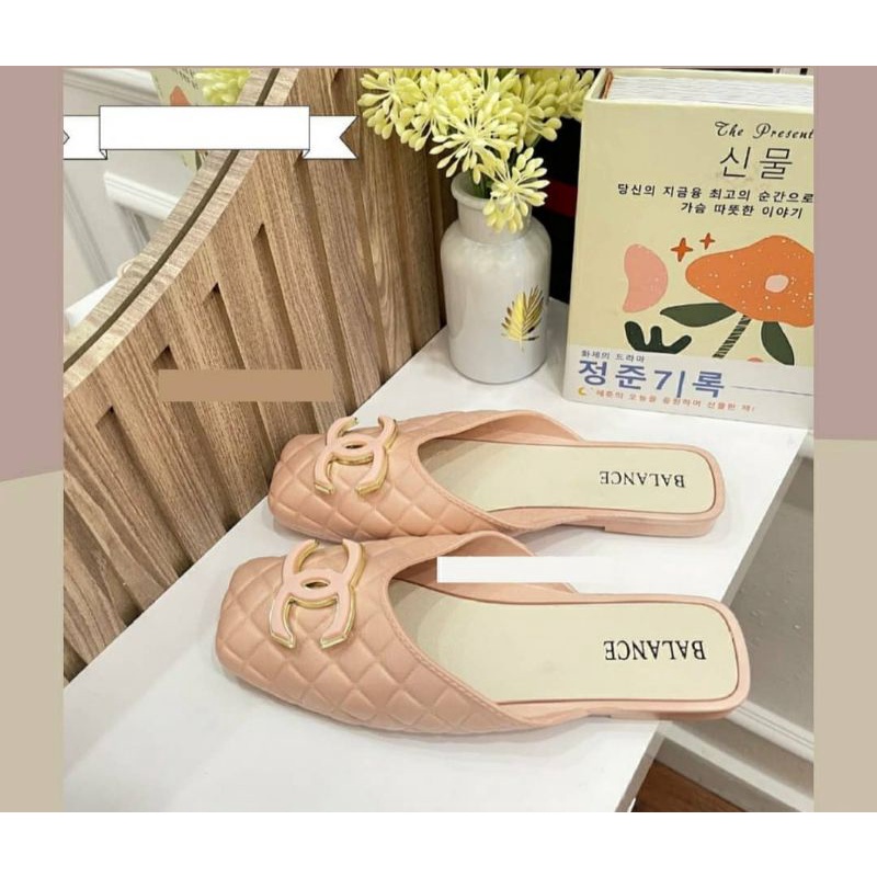 sandal wanita  selop, karet wanita sandal Selop perempuan