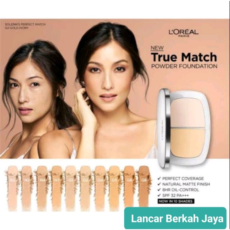 Bedak Loreal True Match Powder Foundation -G1