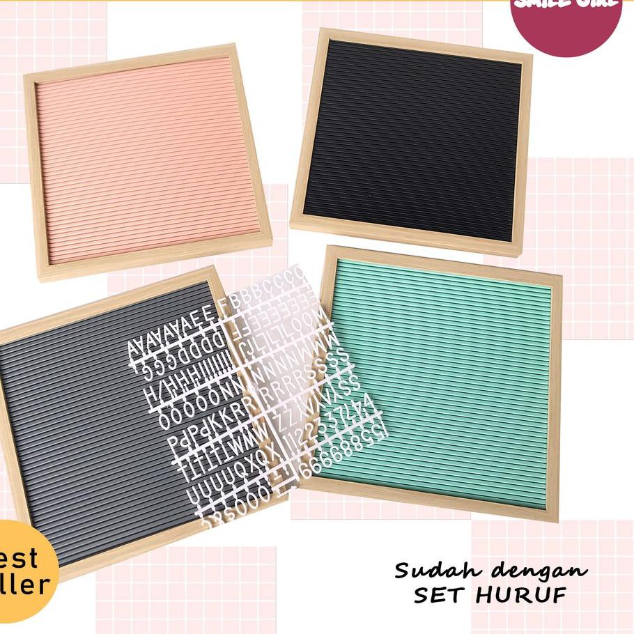 

Lagi MURAH!! [TERMURAH] Papan Nama Bayi / Letter Board Kekinian SmileGirl 30x30 - Paling Laku