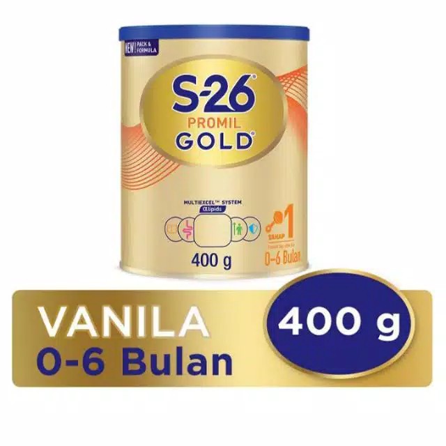 S-26 Promil Gold 400 gram Tahap 1 dan 2