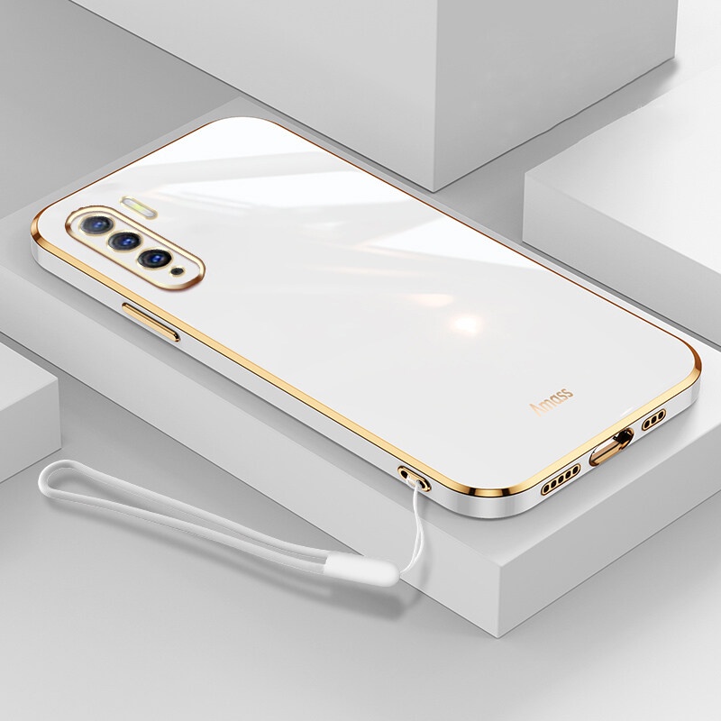 Soft case Silikon Motif AnDyH Dengan lanyard Untuk OPPO A91 Reno 3 F15