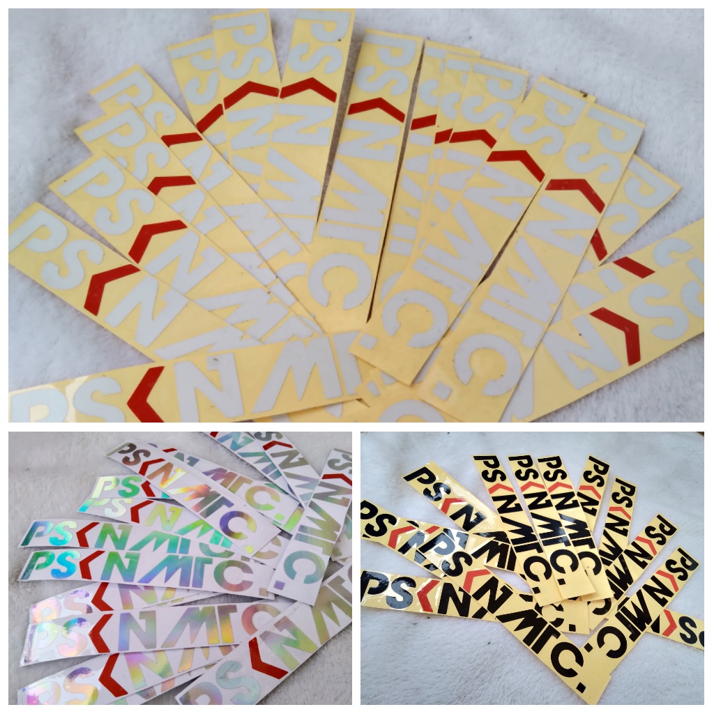 Stiker Cutting PSKNMTC Aksesoris Motor Helm Termurah tahan lama