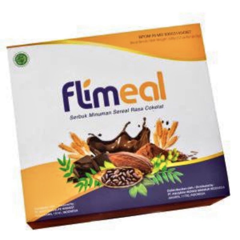 

flimeal Flimeal beli 2box FREE Shaker sereal cokelat makanan pengganti sarapan