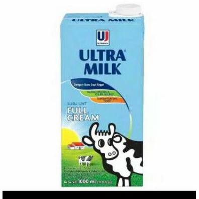 

Susu ultra putih 1 L