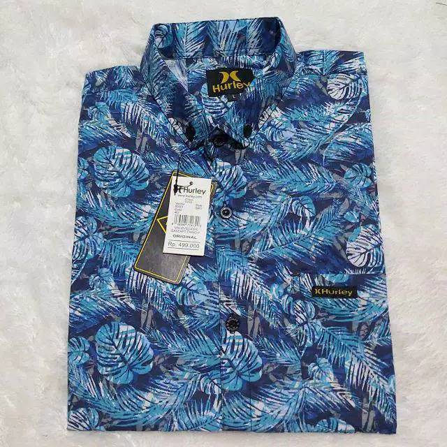 Kemeja lengan pendek Hurley