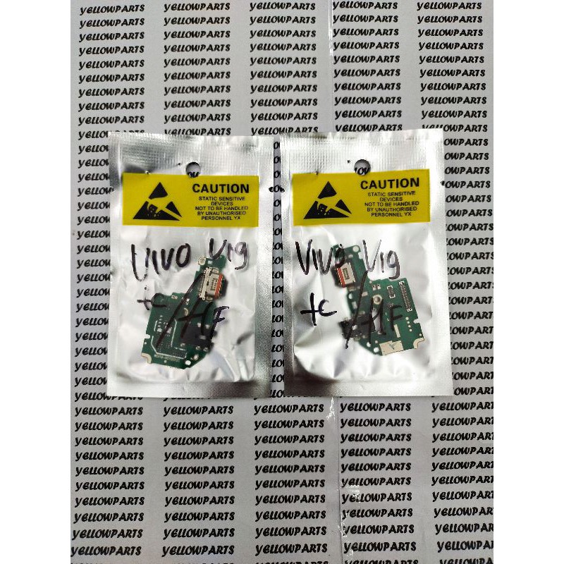 FLEXIBLE FLEXIBEL FLEKSIBEL VIVO V19 CONNECTOR TC CAS CHARGER HF MIC ORIGINAL
