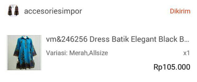 Batik Tunik Shibori Jumputan Terbaru Size S-3l / Hrb026 Yelbor Navbor / Biru Putih / Original..