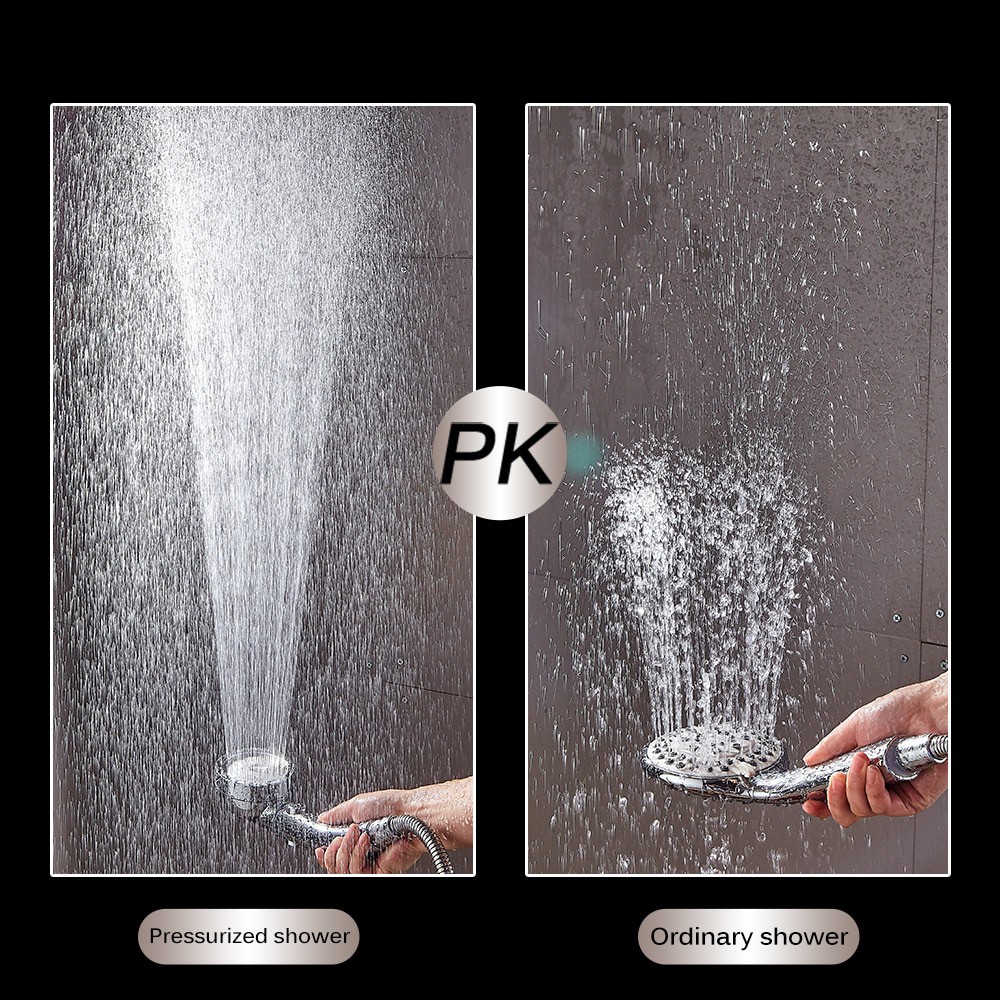 Bisa COD Kepala Shower Mandi Rotating 360 Degrees With 3 Mode Water Pressure - BAKALA BR-2223