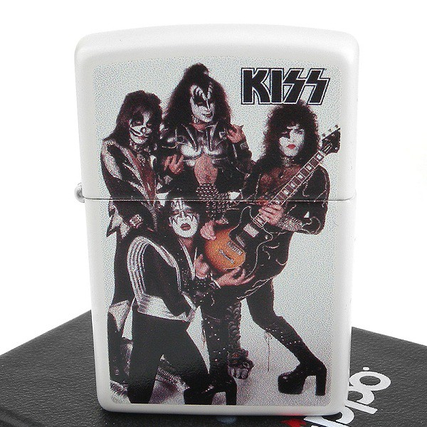 Zippo Original USA 49017 KISS White - Terlengkap & Resmi