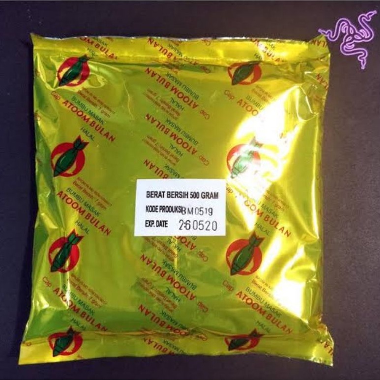 

Atoom Bulan / Bumbu Penyedap Asin Gurih ATOM BULAN 500g
