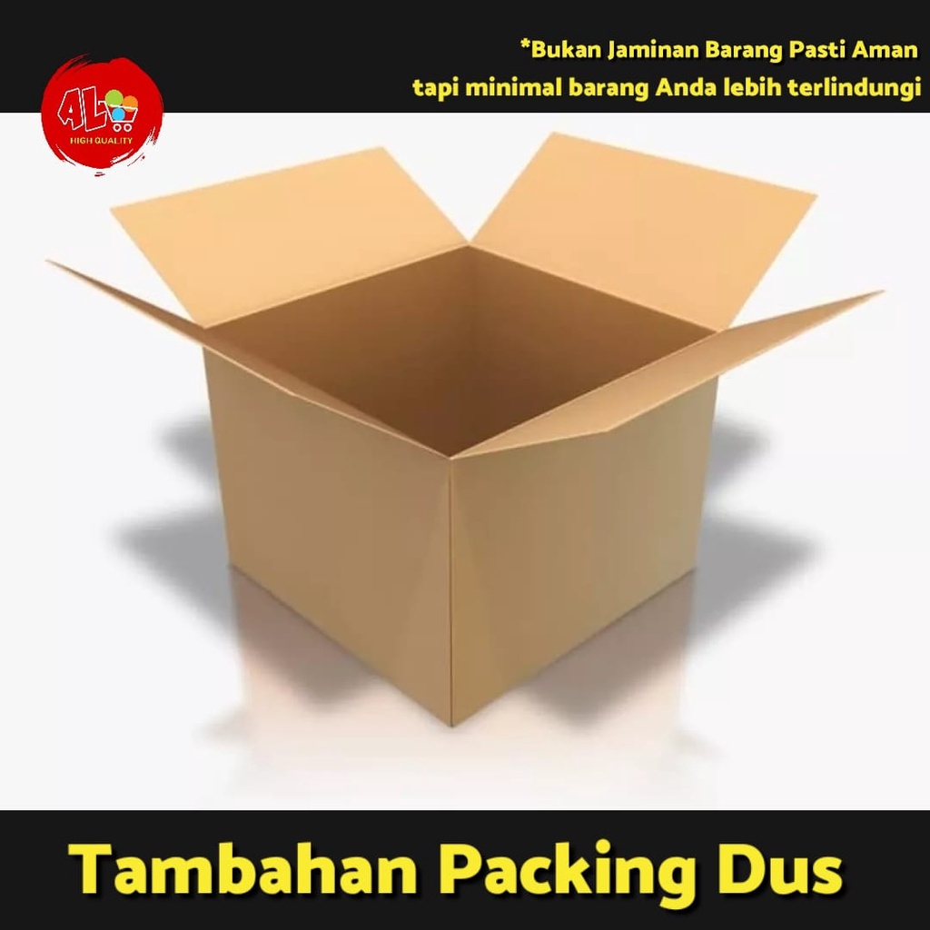 Tambahan Packing Dus Kardus/Bubblewrap (tidak wajib)