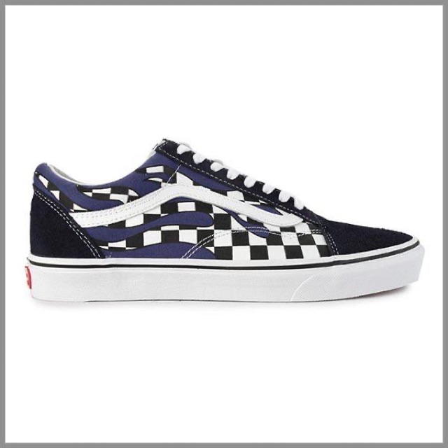 vans checker flame old skool