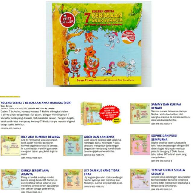7 habits of happy kids / 7 kebiasaan anak bahagia
