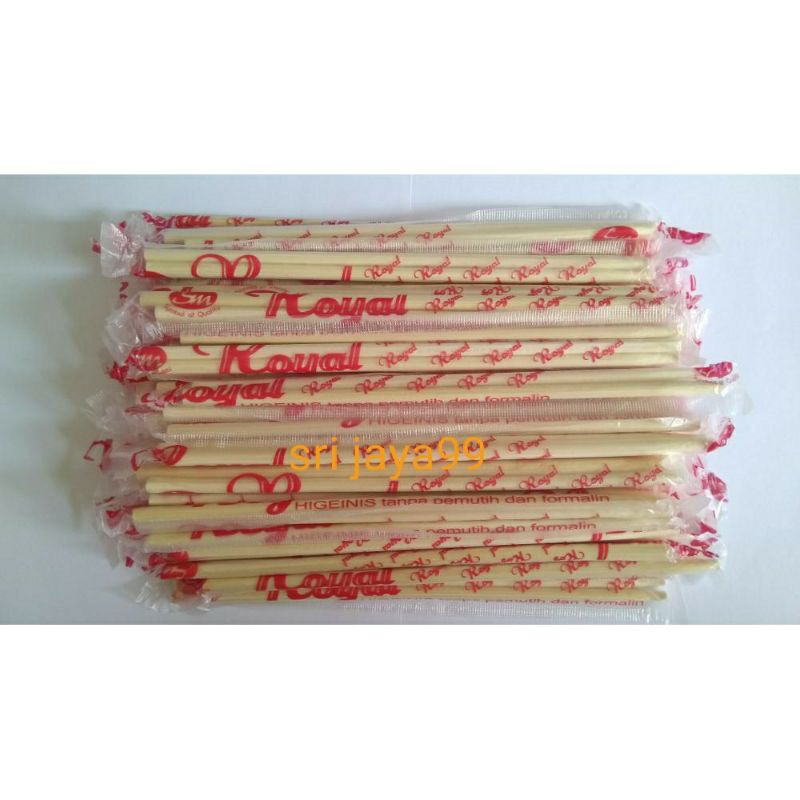 SUMPIT BAMBU MEREK ROYAL ISI 50 PASANG