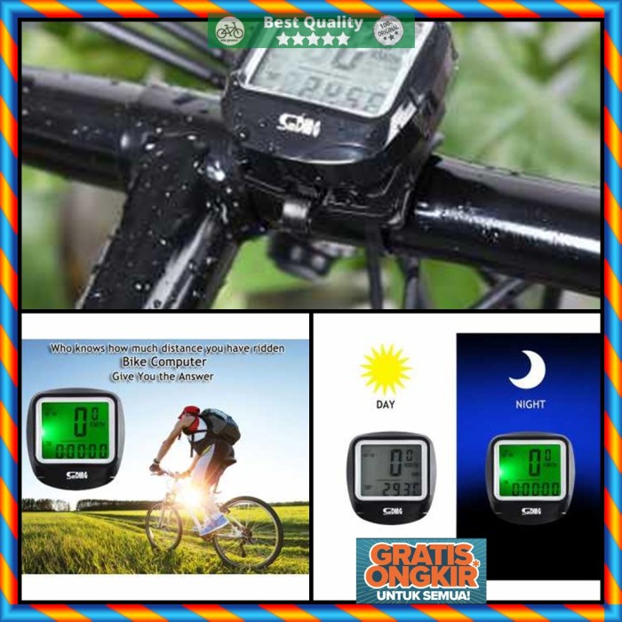 Speedometer Monitor Odometer sepeda lipat polygon united mtb SUNDING