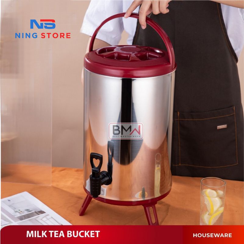 BMW MILK TEA BUCKET 10LITER/DISPENSER AIR/WATER JUG 10LITER