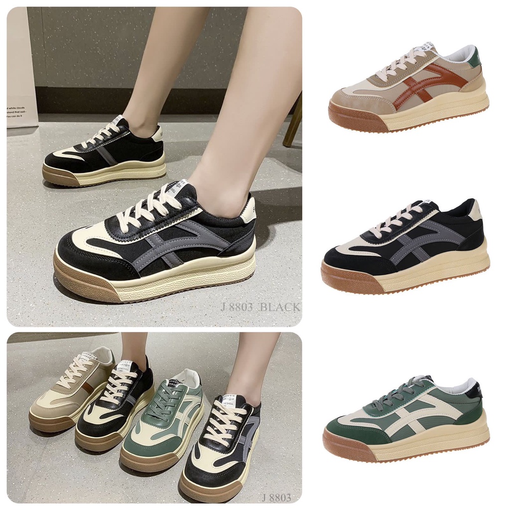 ANELA LYNE SEPATU WANITA SNEAKERS FASHION ARGENIS ANE8803 ORIGINAL