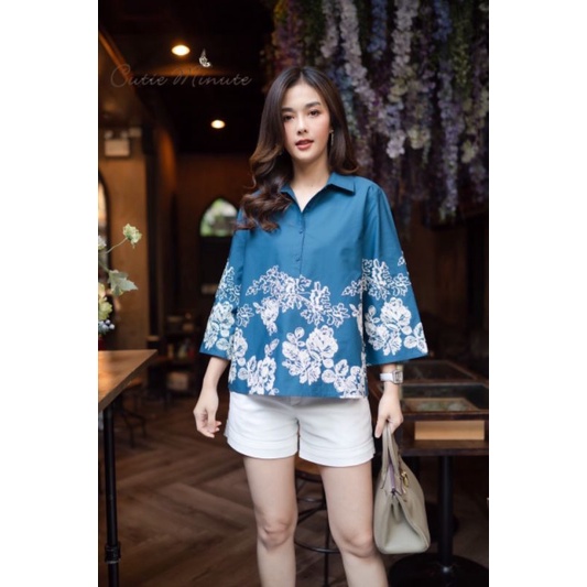 Atasan Blouse Cutie Minute Original Bangkok