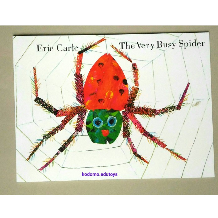 

DISKON The Very Busy Spider by Eric Carle,Buku Import Anak Buku Cerita Anak BR159
