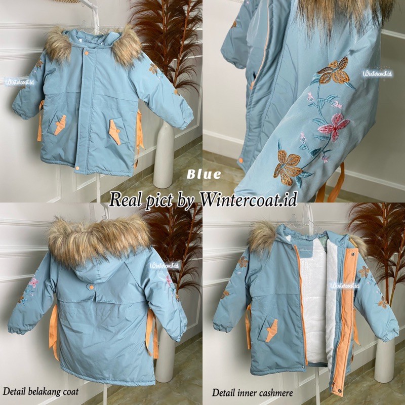 Winter coat girls kids jacket jaket musim dingin anak perempuan cewek import Felice hangat tebal