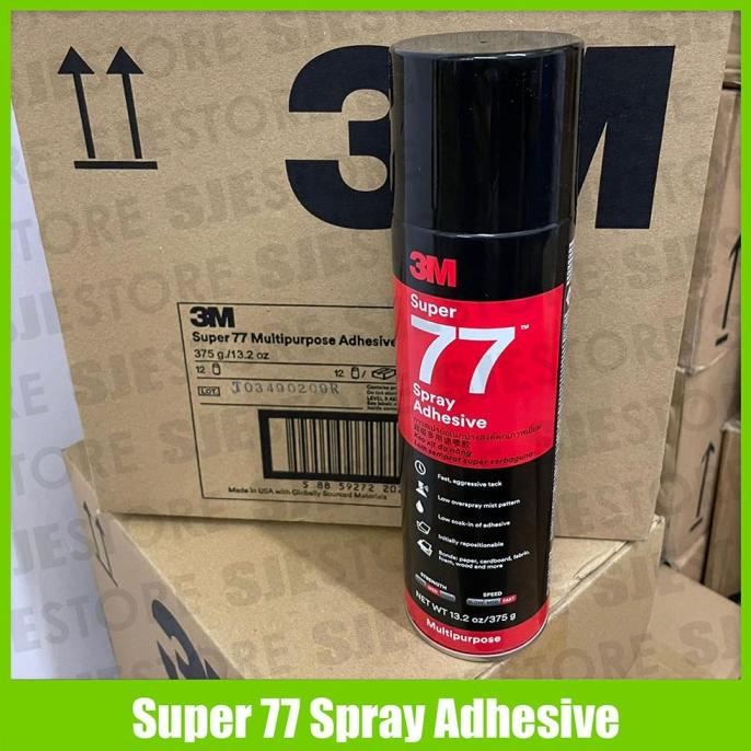 

[[COD]] 3M Super 77 Lem Semprot Spray Adhesive ( KHUSUS DILUAR P.JAWA ) BERMUTU Kode 591
