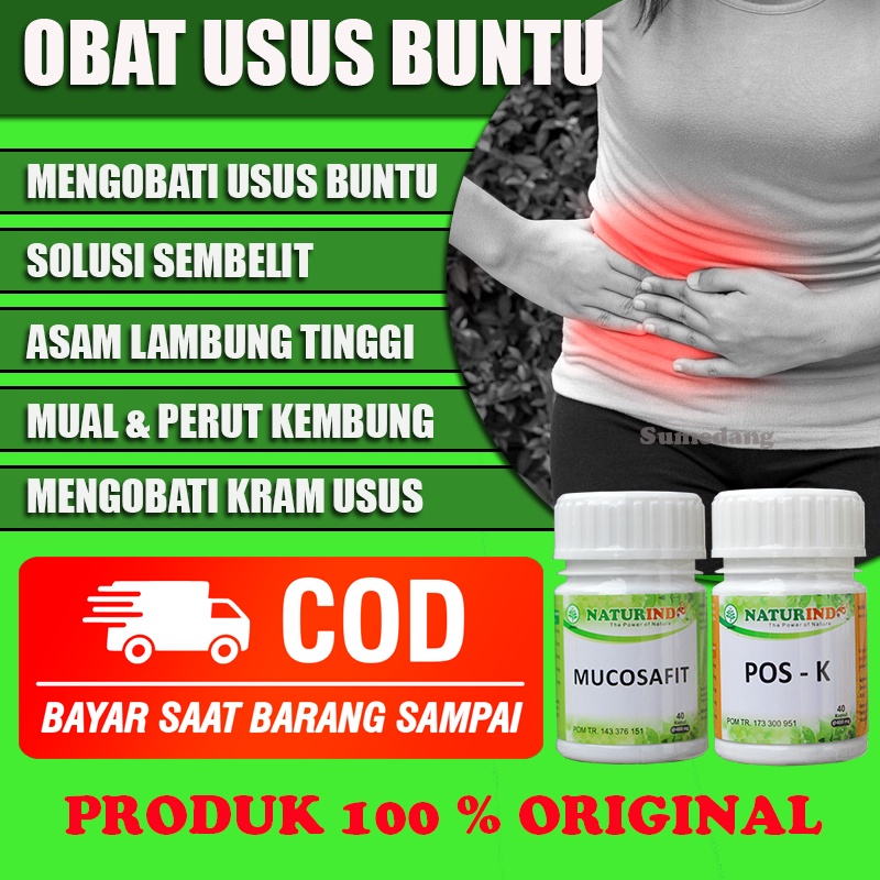 Obat Usus Buntu Paling Ampuh Tanpa Operasi BPOM Asam Lambung Maag Kronis bio Bukan De Nature Mucosafit dan Pos K