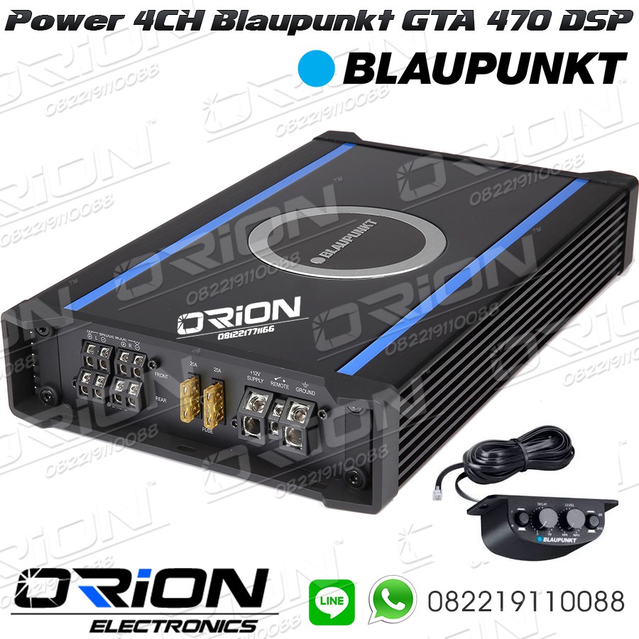 Power 4CH Blaupunkt GTA 470 DSP Power Blaupunkt