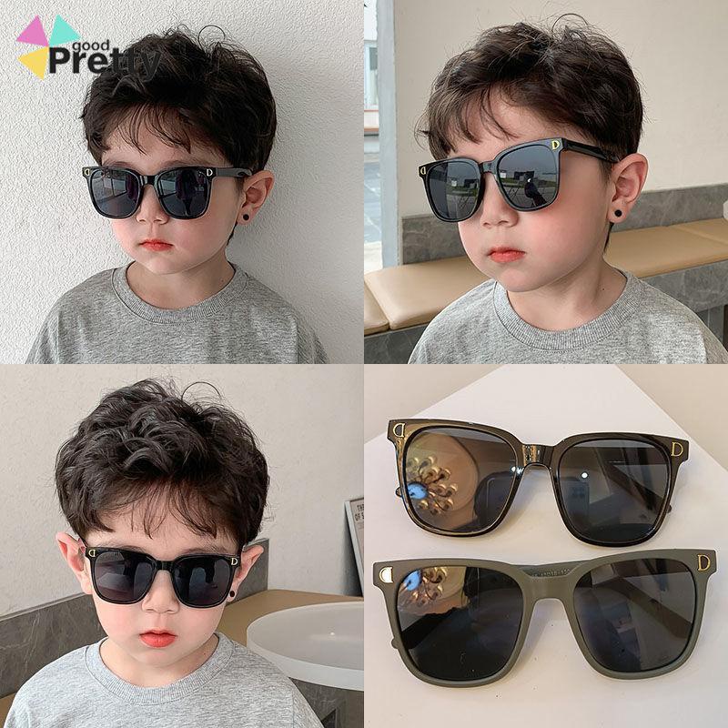 Kacamata Fashion Anak Laki-laki Perempuan Universal Anti-UV Street Shooting Sunshade Sunglasses - PD