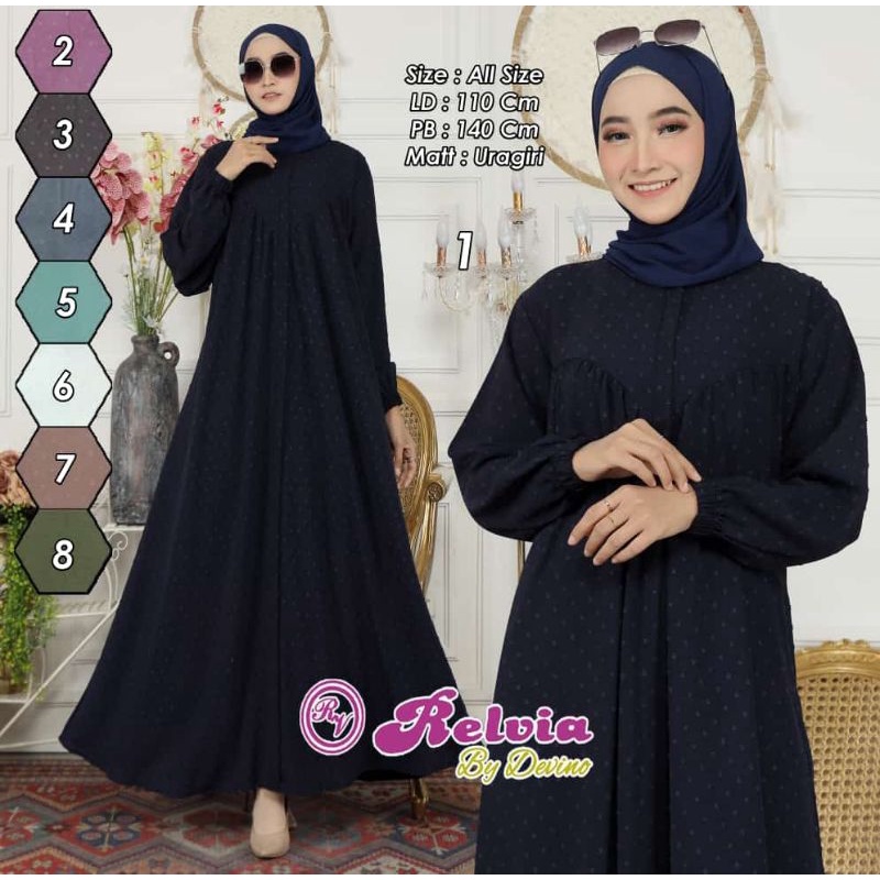 Gamis CRENGKEL RELVIA RUBYA PREMIUM LUXURY