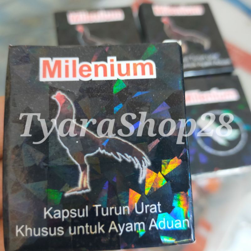 MILLENIUM Milenium Obat Ayam Tedun / Turun Urat HOLOGRAM