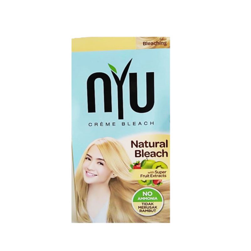 Nyu hair natural blach
