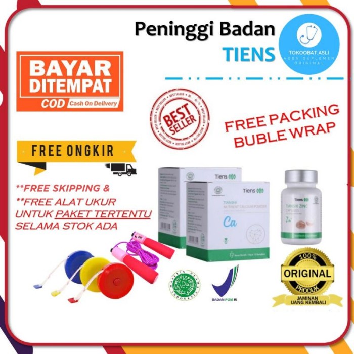 

Peninggi Badan Susu Penambah Tinggi Kalsium NHCP Zinc Capsules NCP
