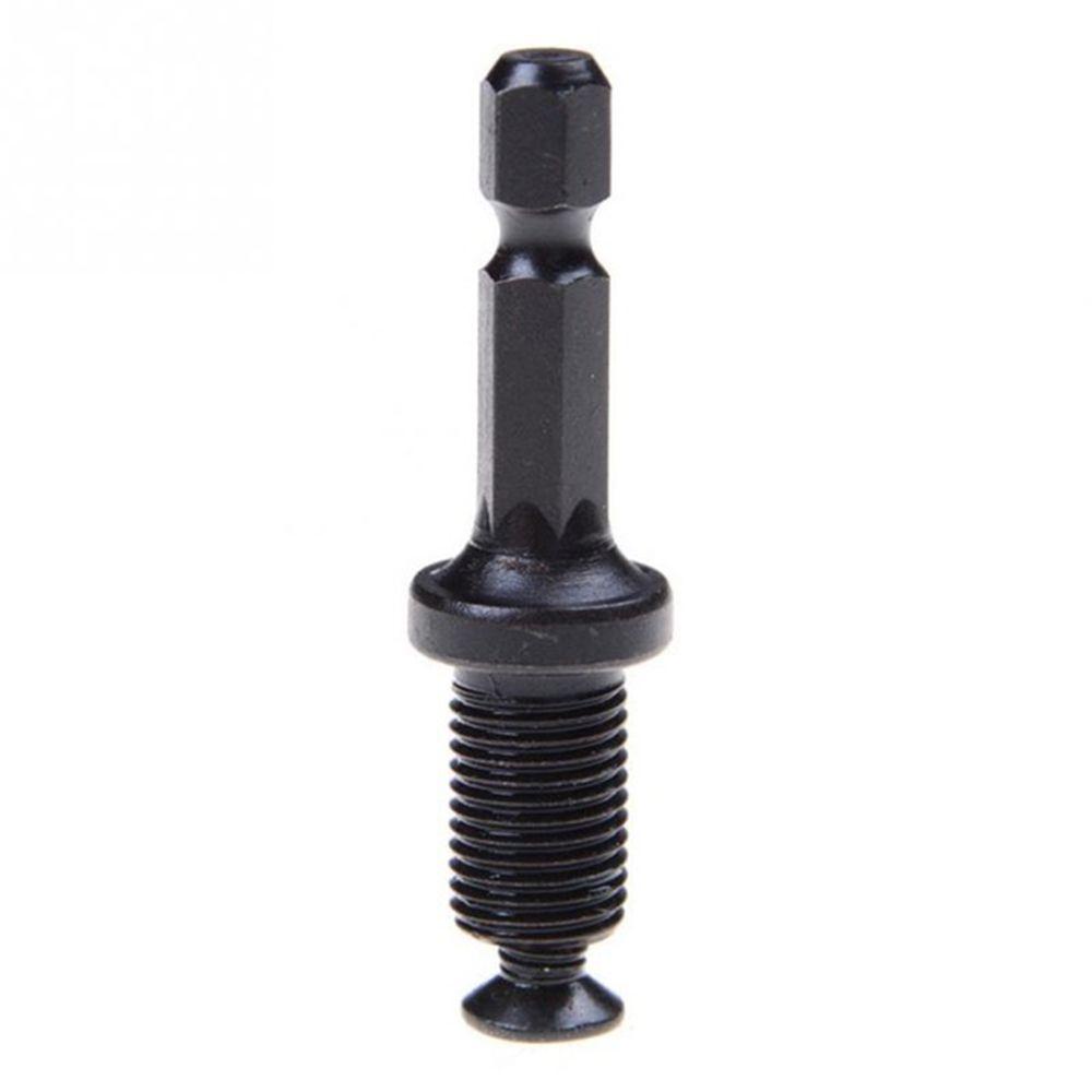 REBUY Adaptor Drill Chuck 10mm Male Thread Screw Mata Bor Aksesori1/4&quot;Hex Drill Chuck